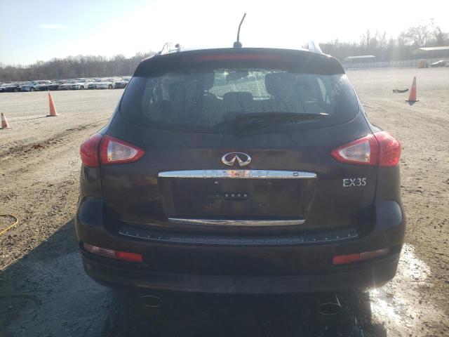 JN1AJ0HP7AM702221 - 2010 INFINITI EX35 BASE BLACK photo 6