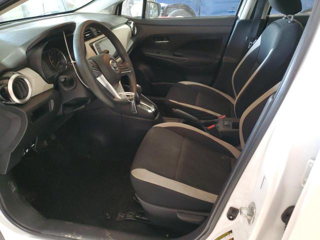 3N1CN8EV0ML825050 - 2021 NISSAN VERSA SV WHITE photo 7