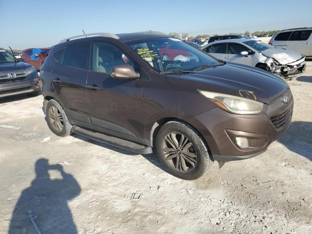 KM8JU3AG2EU928586 - 2014 HYUNDAI TUCSON GLS BROWN photo 4