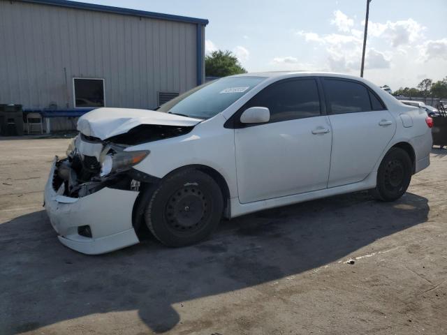 2T1BU4EE9AC451346 - 2010 TOYOTA COROLLA BASE WHITE photo 1