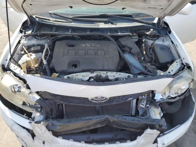 2T1BU4EE9AC451346 - 2010 TOYOTA COROLLA BASE WHITE photo 11