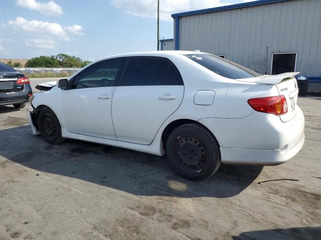 2T1BU4EE9AC451346 - 2010 TOYOTA COROLLA BASE WHITE photo 2