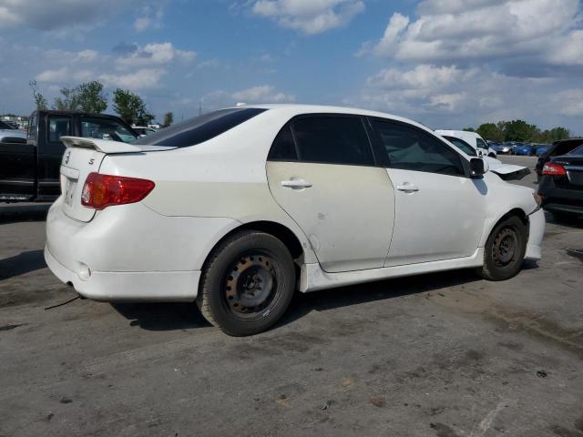 2T1BU4EE9AC451346 - 2010 TOYOTA COROLLA BASE WHITE photo 3