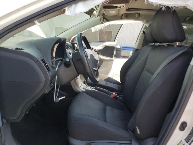 2T1BU4EE9AC451346 - 2010 TOYOTA COROLLA BASE WHITE photo 7