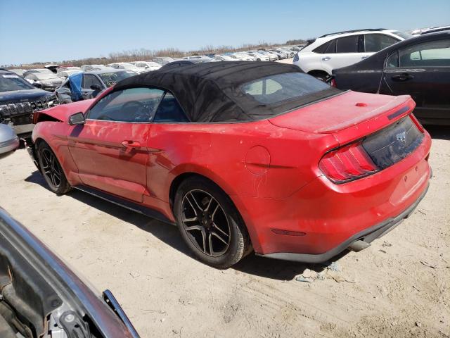 1FATP8UH8K5131454 - 2019 FORD MUSTANG RED photo 2