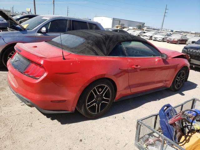1FATP8UH8K5131454 - 2019 FORD MUSTANG RED photo 3