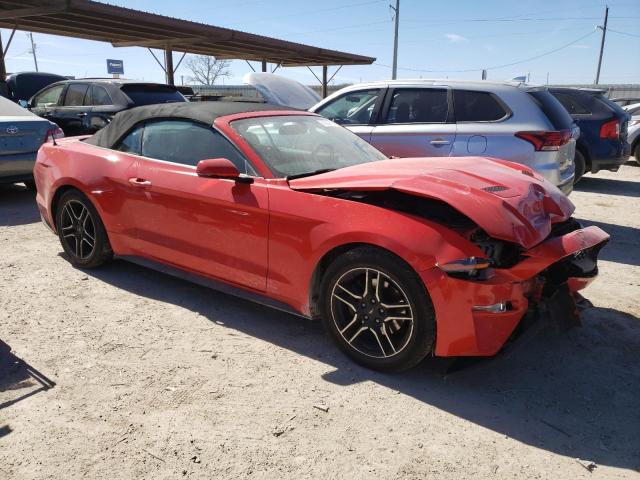 1FATP8UH8K5131454 - 2019 FORD MUSTANG RED photo 4