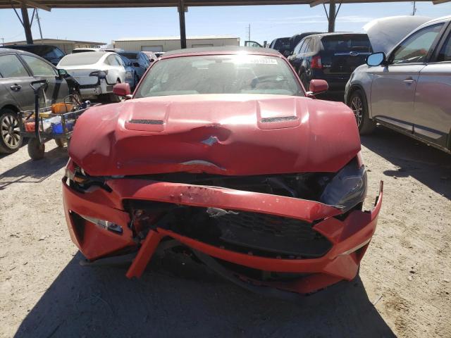 1FATP8UH8K5131454 - 2019 FORD MUSTANG RED photo 5