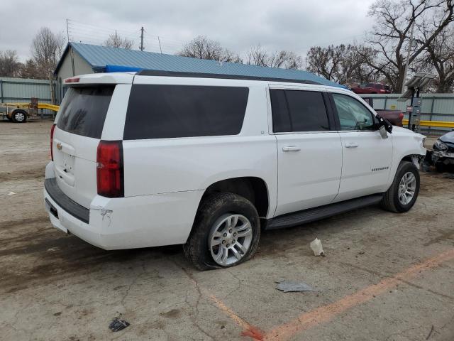 1GNSCHKC7LR247948 - 2020 CHEVROLET SUBURBAN C1500 LT WHITE photo 3