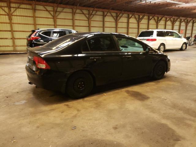 2HGFA166X9H102327 - 2009 HONDA CIVIC LX-S Սև լուսանկար 3