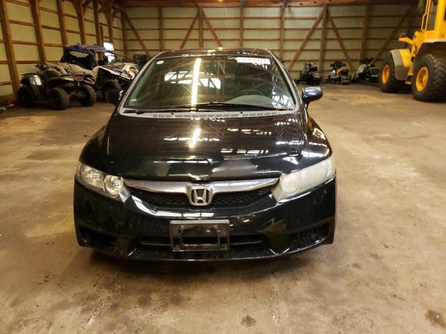 2HGFA166X9H102327 - 2009 HONDA CIVIC LX-S Սև լուսանկար 5