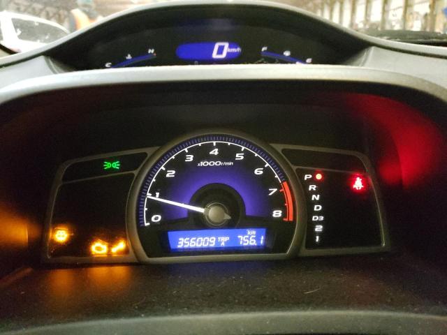 2HGFA166X9H102327 - 2009 HONDA CIVIC LX-S Սև լուսանկար 9