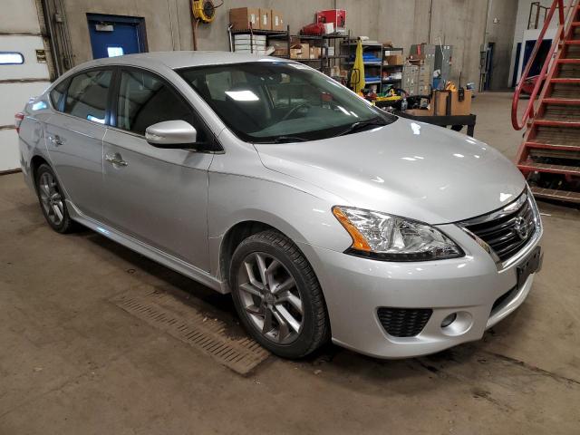 3N1AB7AP5FY244232 - 2015 NISSAN SENTRA S SILVER photo 4