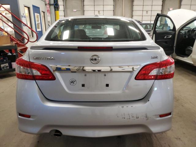 3N1AB7AP5FY244232 - 2015 NISSAN SENTRA S SILVER photo 6