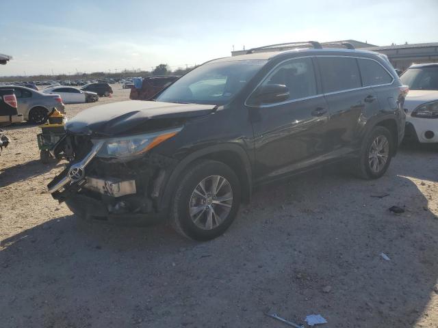 5TDKKRFH9FS078920 - 2015 TOYOTA HIGHLANDER XLE 黑色 照片 1