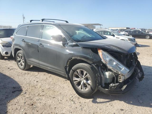 5TDKKRFH9FS078920 - 2015 TOYOTA HIGHLANDER XLE 黑色 照片 4