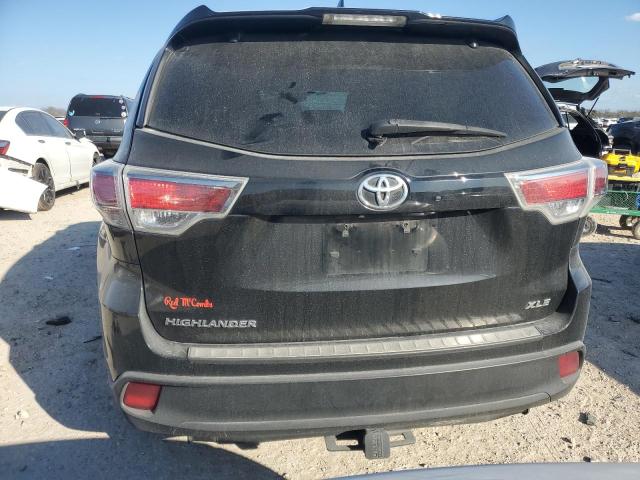 5TDKKRFH9FS078920 - 2015 TOYOTA HIGHLANDER XLE 黑色 照片 6