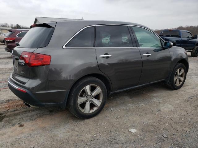 2HNYD2H27CH549858 - 2012 ACURA MDX GRAY photo 3