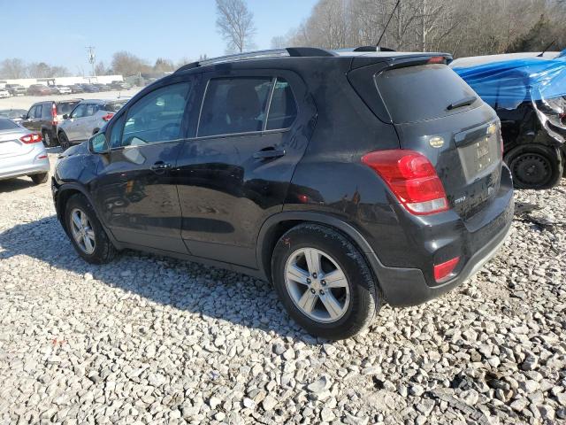 KL7CJLSM4NB510601 - 2022 CHEVROLET TRAX 1LT BLACK photo 2