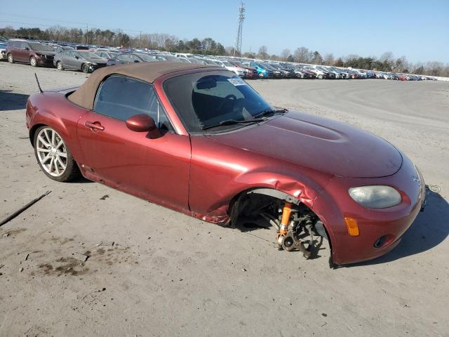 JM1NC25F870123271 - 2007 MAZDA MX-5 MIATA RED photo 4