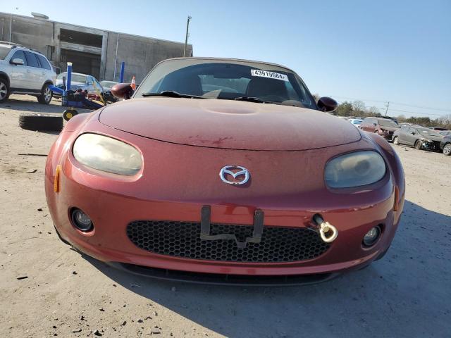 JM1NC25F870123271 - 2007 MAZDA MX-5 MIATA RED photo 5