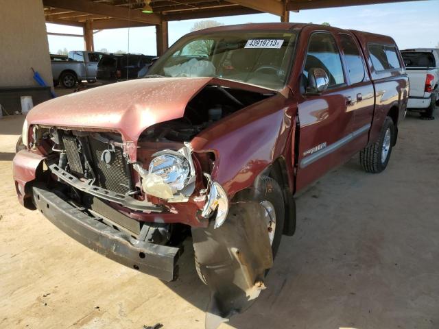 5TBRU34136S478296 - 2006 TOYOTA TUNDRA ACCESS CAB SR5 BURGUNDY photo 1