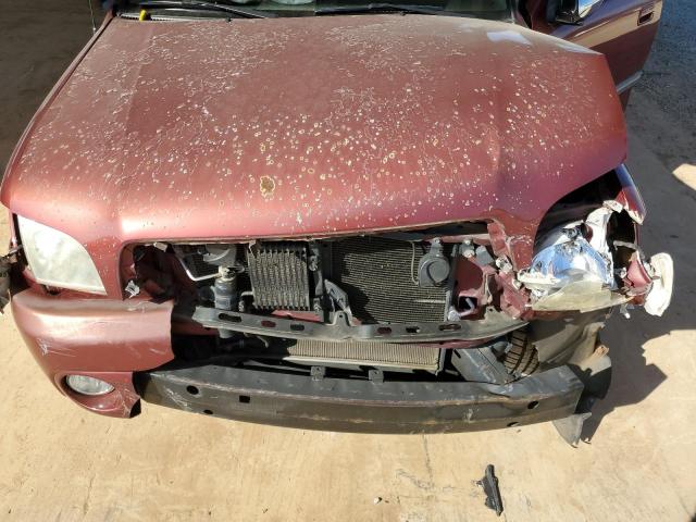 5TBRU34136S478296 - 2006 TOYOTA TUNDRA ACCESS CAB SR5 BURGUNDY photo 11
