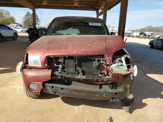 5TBRU34136S478296 - 2006 TOYOTA TUNDRA ACCESS CAB SR5 BURGUNDY photo 5