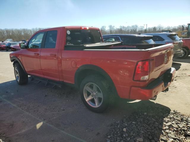 1D7RV1GT7BS523107 - 2011 DODGE RAM 1500 RED photo 2