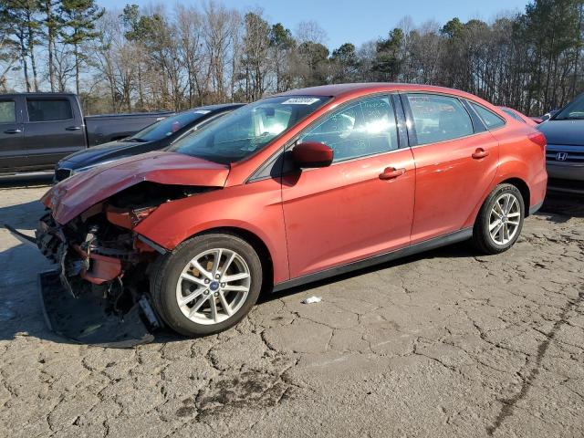 1FADP3F27JL252986 - 2018 FORD FOCUS SE RED photo 1