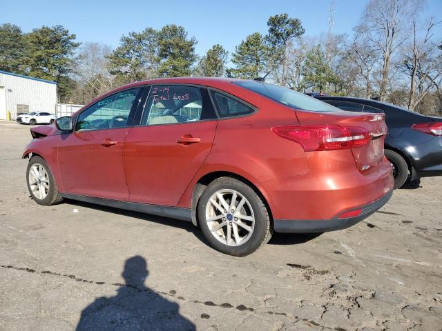 1FADP3F27JL252986 - 2018 FORD FOCUS SE RED photo 2