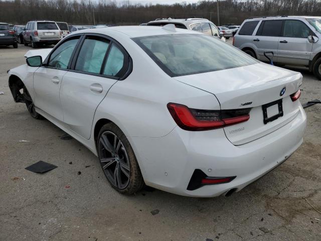 3MW5R7J5XK8A04836 - 2019 BMW 330XI Biały zdjęcie 2