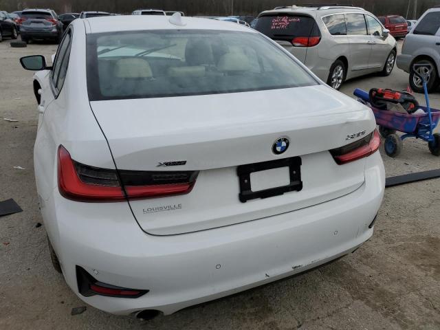 3MW5R7J5XK8A04836 - 2019 BMW 330XI WHITE photo 6