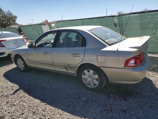 KNAGD126345276589 - 2004 KIA OPTIMA LX BEIGE photo 2