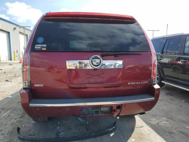 1GYUKBEF3AR136621 - 2010 CADILLAC ESCALADE LUXURY MAROON photo 6