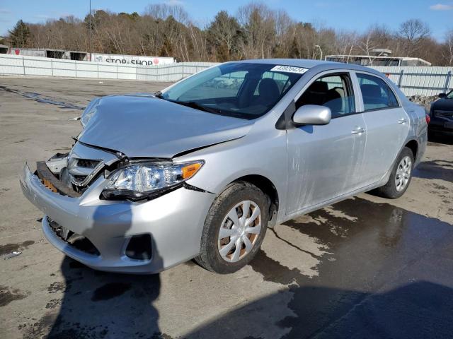 2T1BU4EE4DC007053 - 2013 TOYOTA COROLLA BASE SILVER photo 1