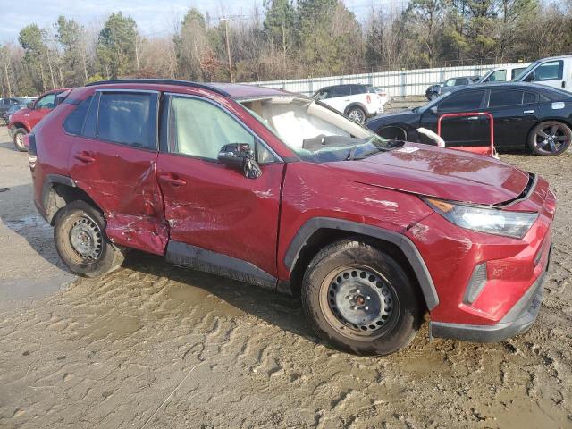 JTMG1RFV6KJ013562 - 2019 TOYOTA RAV4 LE RED photo 4