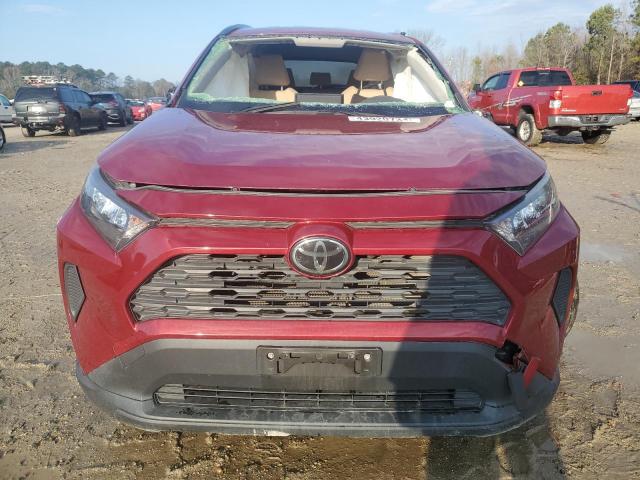 JTMG1RFV6KJ013562 - 2019 TOYOTA RAV4 LE RED photo 5