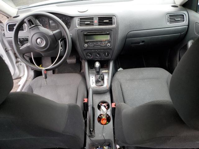 3VW2K7AJ0DM212965 - 2013 VOLKSWAGEN JETTA BASE Արծաթագույն լուսանկար 8