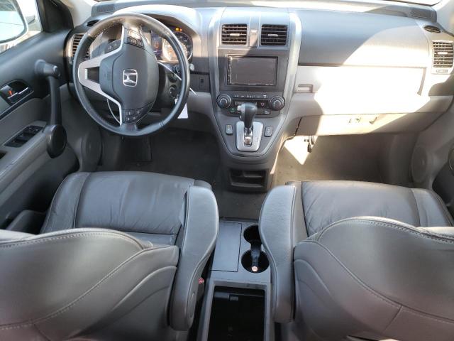 JHLRE4H78AC012773 - 2010 HONDA CR-V EXL WHITE photo 8