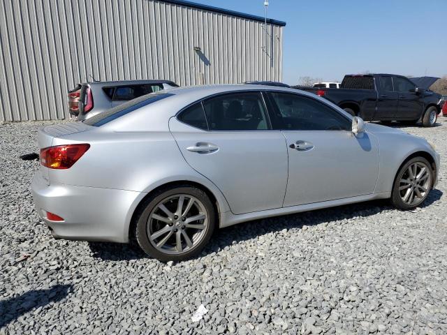 JTHBK262382059565 - 2008 LEXUS IS 250 SILVER photo 3