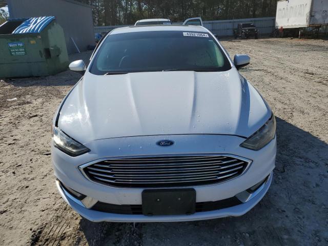 3FA6P0LU2JR124055 - 2018 FORD FUSION SE HYBRID WHITE photo 5