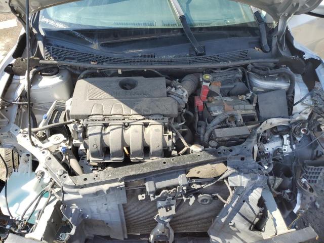 3N1AB7AP6GY286880 - 2016 NISSAN SENTRA S SILVER photo 11