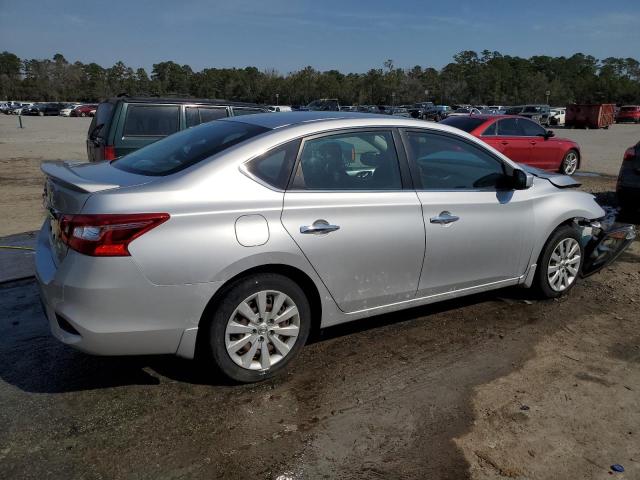 3N1AB7AP6GY286880 - 2016 NISSAN SENTRA S SILVER photo 3