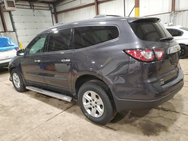 1GNKVFKD8FJ240632 - 2015 CHEVROLET TRAVERSE LS GRAY photo 2