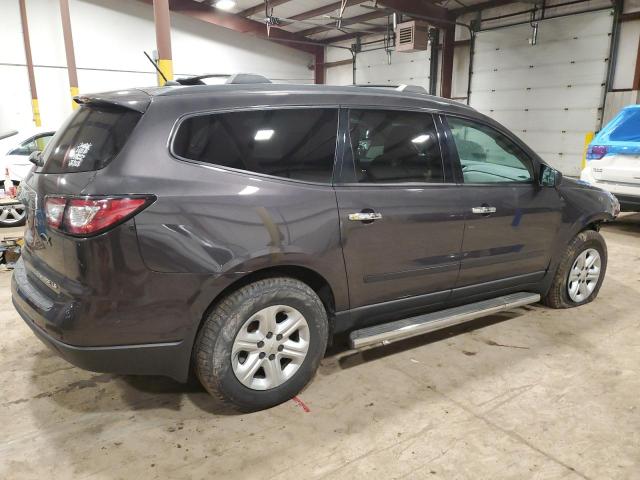 1GNKVFKD8FJ240632 - 2015 CHEVROLET TRAVERSE LS GRAY photo 3