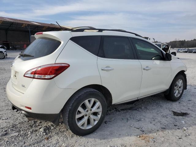 JN8AZ1MU1CW105326 - 2012 NISSAN MURANO S WHITE photo 3