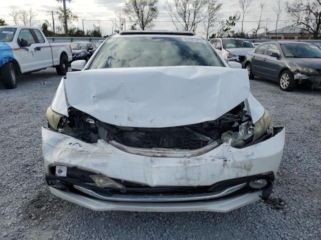 19XFB2F99EE084016 - 2014 HONDA CIVIC EXL თეთრი ფოტო 5