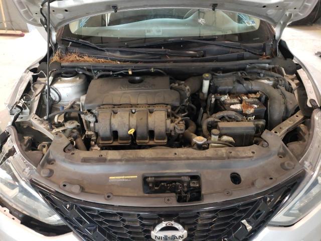 3N1AB7APXHY303505 - 2017 NISSAN SENTRA S SILVER photo 11