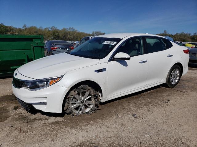 5XXGT4L3XGG062825 - 2016 KIA OPTIMA LX WHITE photo 1